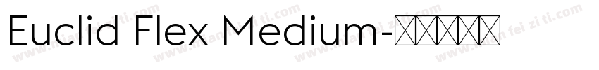 Euclid Flex Medium字体转换